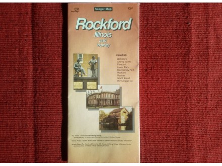 Rockford Ilinois and Vicinity, plan grada 1999.