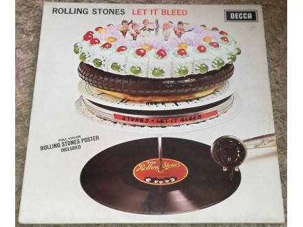 Rolling Stones ‎– Let It Bleed (LP, GERMAN PRESS)
