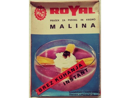 Royal malina puding Jugoslavija