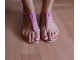 Roze sandalice sa nitnama :) slika 2