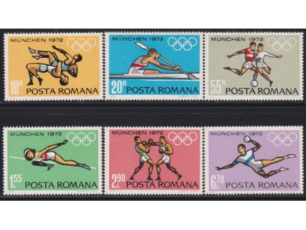 Rumunija 1972 Olimpijske igre cisto