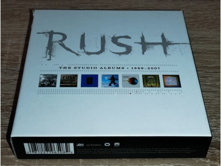 Rush - The Studio Albums  1989-2007 ( Box Set 7CDa)
