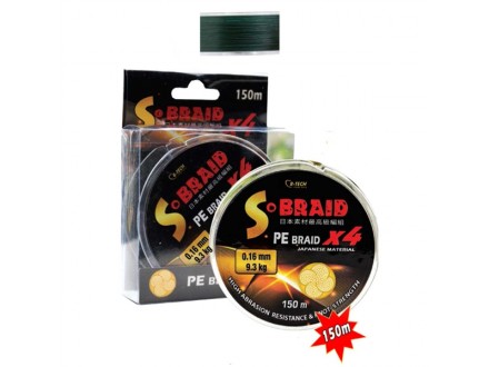 S-BRAID 4X 0,20mm