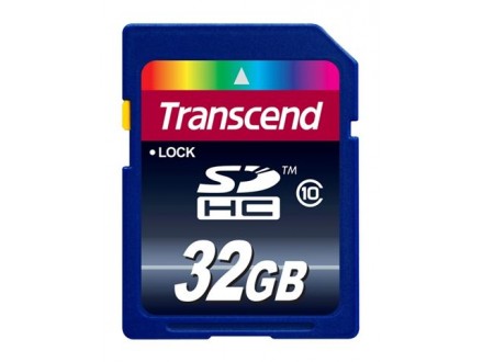 SECURE DIGITAL CARD 32GB TRANSCEND TS32GSDHC10