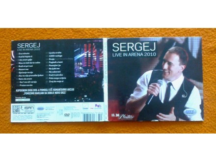 SERGEJ ĆETKOVIĆ - Live In Arena 2010 (DVD)