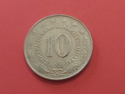 SFRJ  - 10 dinara 1978 god