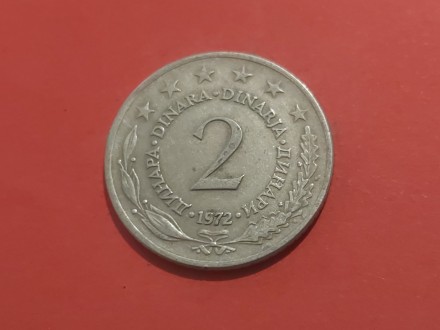 SFRJ  - 2 dinara 1972 god