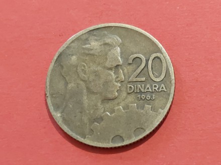 SFRJ  - 20 dinara 1963 god