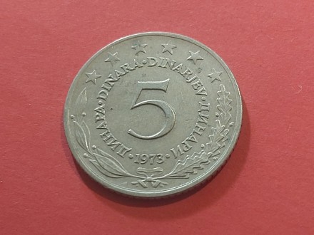 SFRJ  - 5 dinara 1973 god