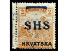SHS HRVATSKA 1918 - DVOSTRUKI PRETISAK