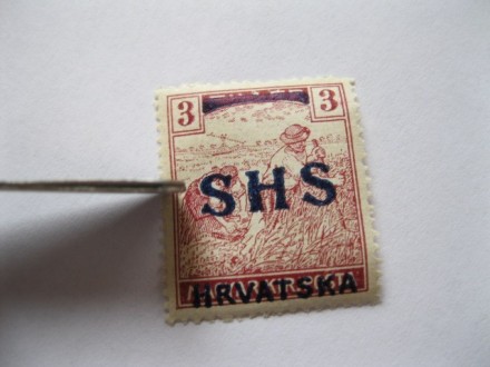 SHS Hrvatska, 1918., 3 filera , MNH, žeteoci