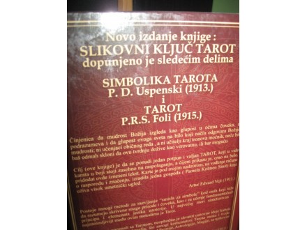 SIMBOLIKA TAROTA - P. D. USPENSKI