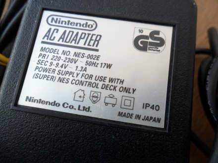 SNES - NES Nintendo / Strujni adapter - Napajanje