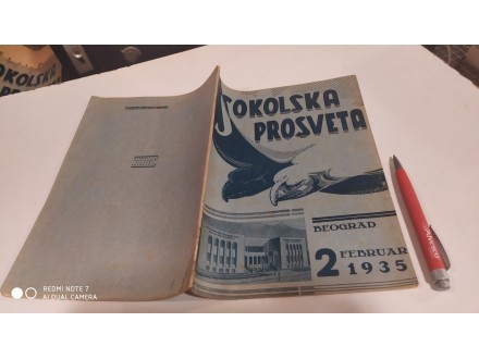 SOKOLSKA PROSVETA  1935