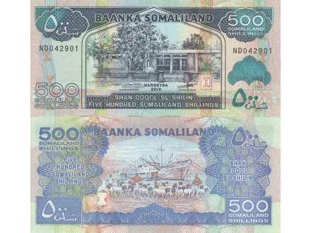 SOMALILAND 500 Shilings 2016 UNC, P-6