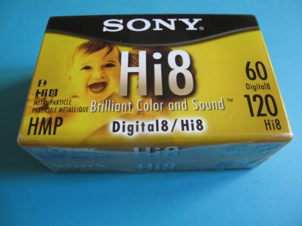SONY P6-120HMPL - dve Hi8 metal video kasete 8mm
