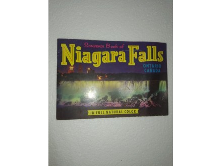SOUVENIR BOOK OF NIAGARA FALLS.. ONTARIO CANADA