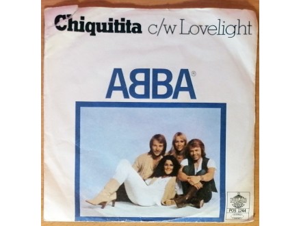 SP ABBA - Chiquitita / Lovelight (1979) 2.press, VG/VG-