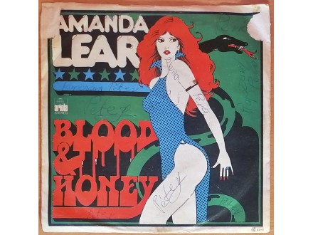 SP AMANDA LEAR - Blood &;;;;;; Honey (1977) 3. pressing, VG-