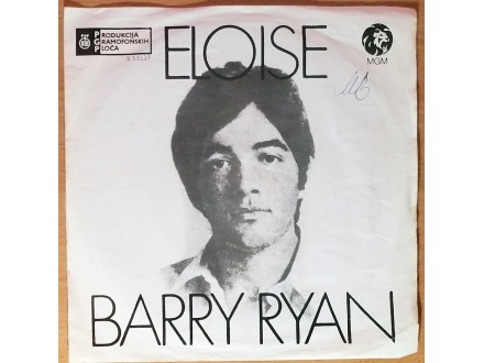 SP BARRY RYAN - Eloise (1969) VG/VG+, veoma dobra