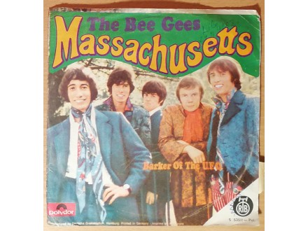 SP BEE GEES - Massachusetts (1968) VG-, YUG/France