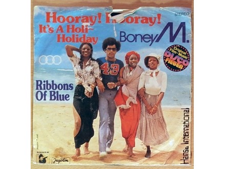 SP BONEY M - Hooray! It`s A Holi-Holiday (1979) VG-/G+