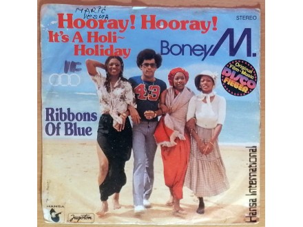 SP BONEY M - Hooray! It`s A Holi-Holiday (1979) VG-