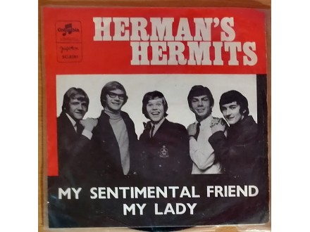 SP HERMAN`S HERMITS - My Sentimental Friend (1969) VG