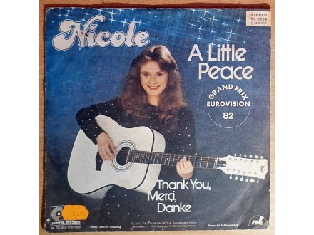 SP NICOLE - A Little Peace (1982) 2. press, VG-/VG+