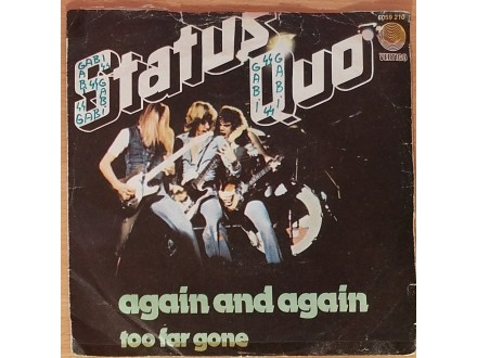 SP STATUS QUO - Again And Again (1978) G+/VG-