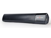 SPK-BT-BAR400-01 Gembird Bluetooth speaker soundbar 2x5W FM, USB, SD, AUX, mikrofon, black