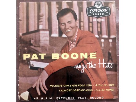 SS Pat Boone ‎- Pat Boone Sings The Hits