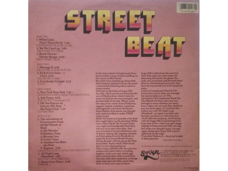 STREET BEAT - Various Artists..2LP