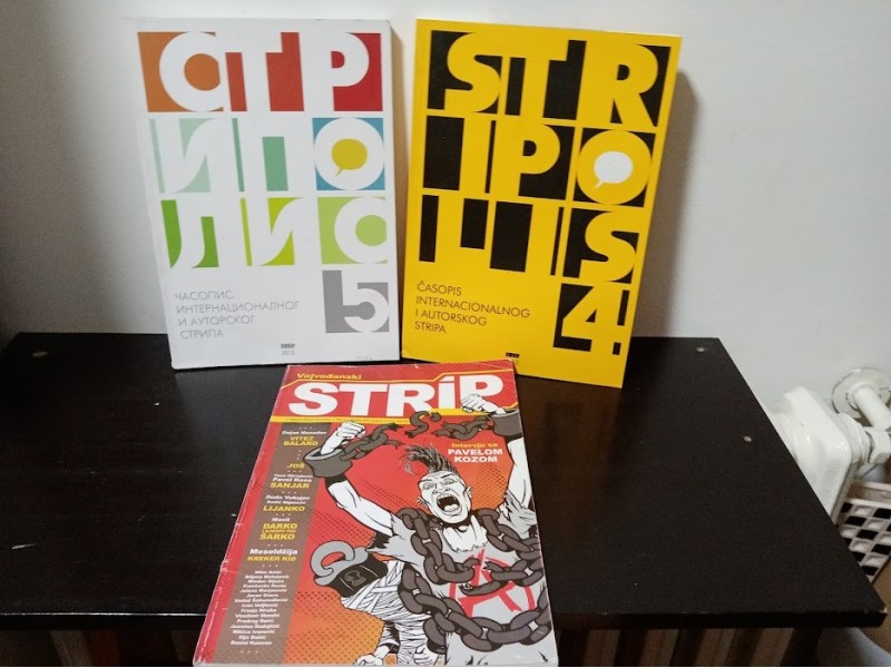STRIP POLIS časopis internacionalnog i autorskog stripa