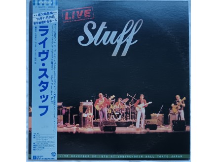 STUFF  -  LIVE  ( Japan Press )