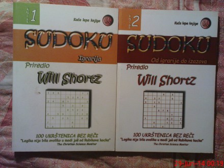 SUDOKU  1  -   2     -   WILL  SHORTZ