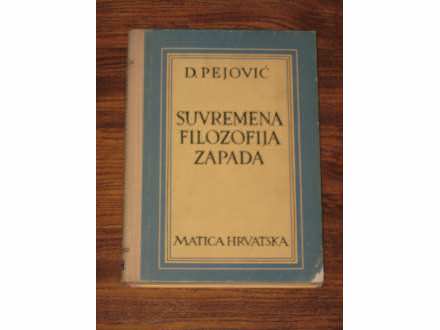 SUVREMENA FILOZOFIJA ZAPADA - hrestomatija - D. Pejović
