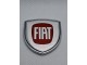 Samolepljivi metalni stiker za automobil - FIAT slika 1