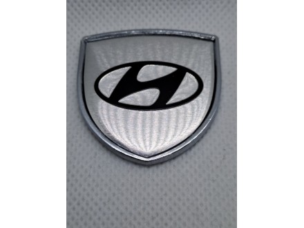 Samolepljivi metalni stiker za automobil - HYUNDAI