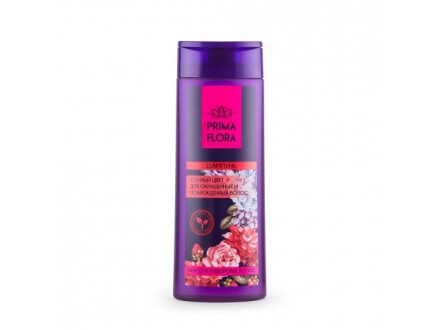 Šampon PRIMA FLORA živa boja za farbanu i oštećenu kosu 420 g
