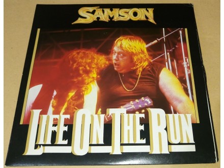 Samson ‎– Life On The Run (2 Single), UK