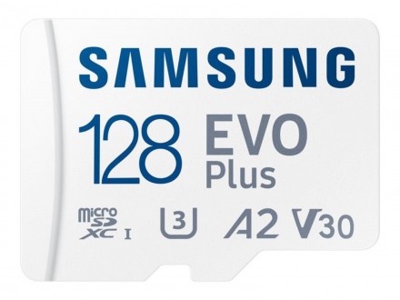 Samsung 128GB Micro SD Card SDXC EVO PLUS 130 mb/s 2021
