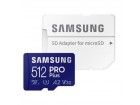 Samsung PRO PLUS MicroSDXC 512GB U3 + SD Adapter MB-MD512KA
