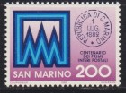 San Marino 1982 Žig pošte San Marina čisto