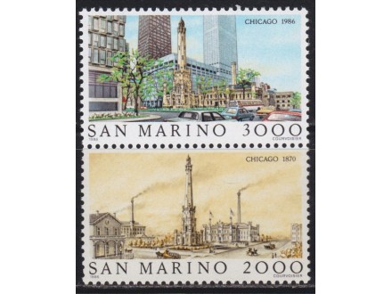 San Marino 1986 Čikago čisto