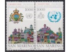 San Marino 1992 Ulazak San Marina u OUN čisto