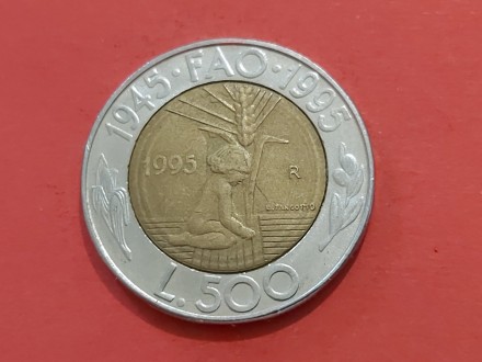 San Marino  - 500 lira 1995 god FAO