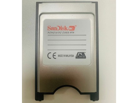SanDisk CompactFlash PCMCIA kartica/adapter +GARANCIJA!