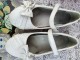 Sandalice- za zene i devojcice,bele svecane,35/22,5 slika 2