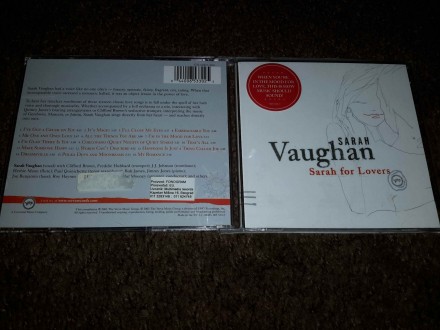 Sarah Vaughan - Sarah for lovers , ORIGINAL